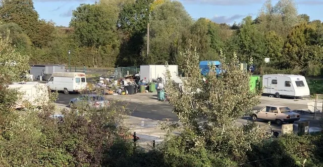 photo  des coups de feu avaient été tirés sur l’aire d’accueil des gens du voyage, à la ferté-bernard, dans la soirée du 19 octobre 2022.  &copy;  archives le maine libre 