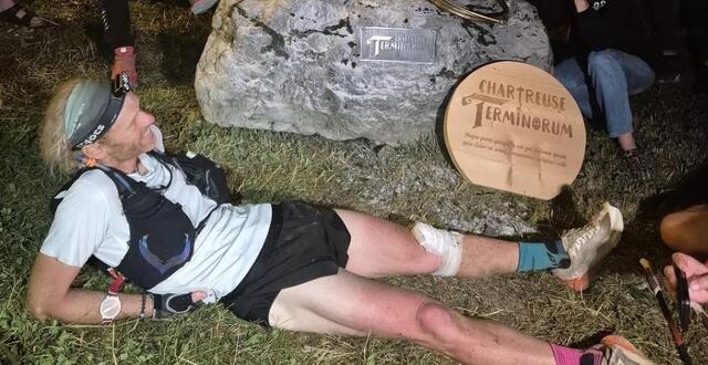 photo après avoir bouclé trois tours, sébastien raichon signe une remarquable fun run. © instagram chartreuse terminorum