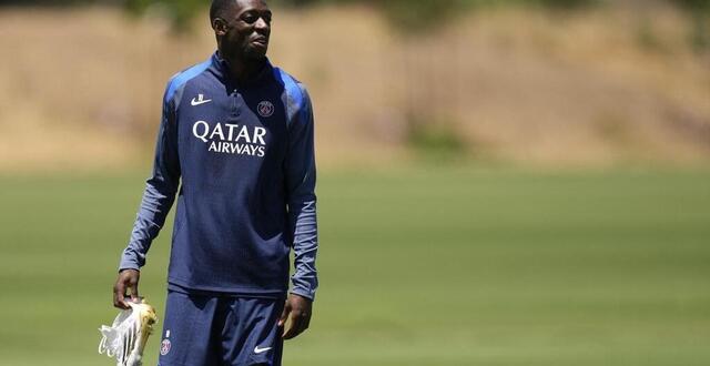 photo dembélé devrait démarrer sur le banc ce lundi 23 juin. © jose breton / nurphoto via afp
