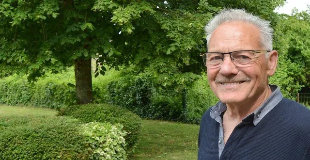 photo  jean-pierre goujon, bénévole au club de moto-cross et maire délégué d’évaillé.  &copy;  ouest-france 