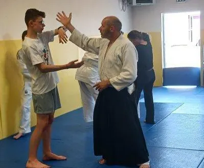 photo  une quinzaine de personnes est venue découvrir l’aïkido  &copy;  ouest-france 