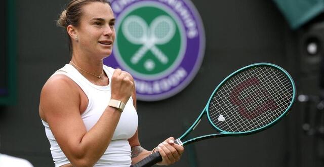 photo aryna sabalenka, ici en 2024, espère conquérir son premier titre à wimbledon. © getty images via afp