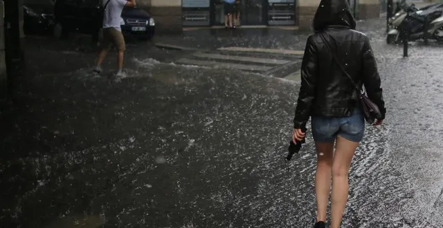 photo  de fortes précipitations pourraient se produire au cours de l’épisode orageux.  &copy;  archives 
