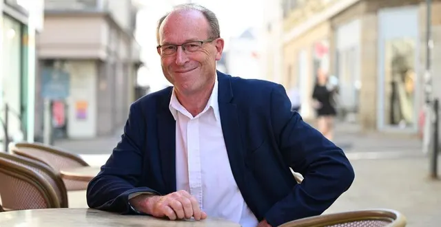 photo  angers, mardi 24 juin 2025. « j’ai voulu mener une bagarre permanente pour la dignité humaine », confie jean-luc rotureau, au moment de quitter le conseil départemental de maine-et-loire.  &copy;  co - josselin clair 