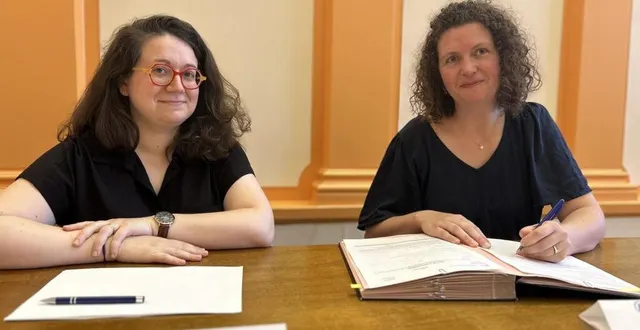photo  amandine bogaert, substitut de la procureure d’alençon, et pauline jouvenaux, directrice régionale de l’association prévention routière formation.  &copy;  ouest-france 