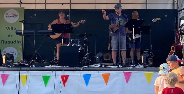 photo  plusieurs groupes musicaux se sont succédé à la fête de la musique.  &copy;  ouest-france 
