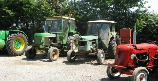 photo  collection de tracteurs de 1929 à nos jours.  &copy;  ouest-france 