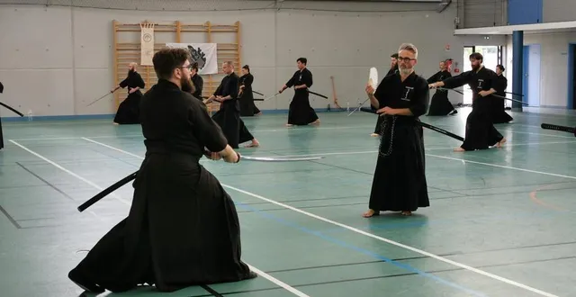photo  un premier stage régional d’iaido s’est déroulé ce week-end à changé.  &copy;  pierre cauvin 