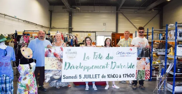 photo  l’équipe de la ressource qui s’active pour cette 4? édition du samedi 5 juillet  &copy;  le maine libre 