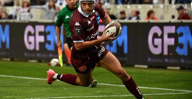 photo louis bielle-biarrey est finalement apte pour la finale du top 14. © christophe archambault / afp