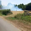 photo  un début d’incendie s’est déclaré à cérans-foulletourte peu avant 14 heures, ce mercredi 25 juin 2025. 