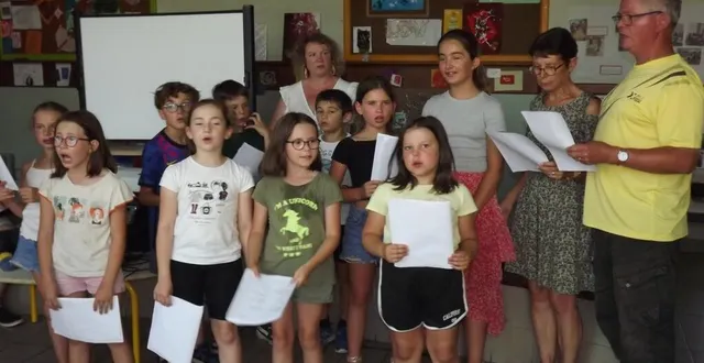 photo  la chorale des enfants de bauné.  &copy;  co 