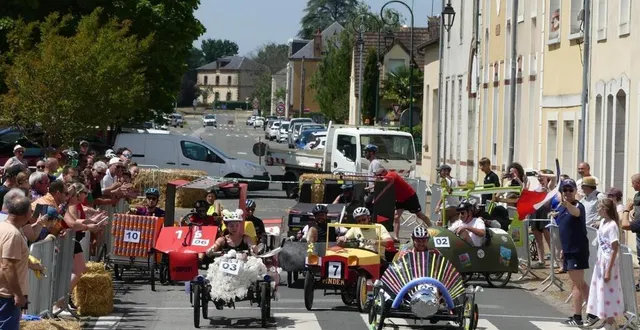 photo  top départ pour 2 heures de course folle.  &copy;  le maine libre 