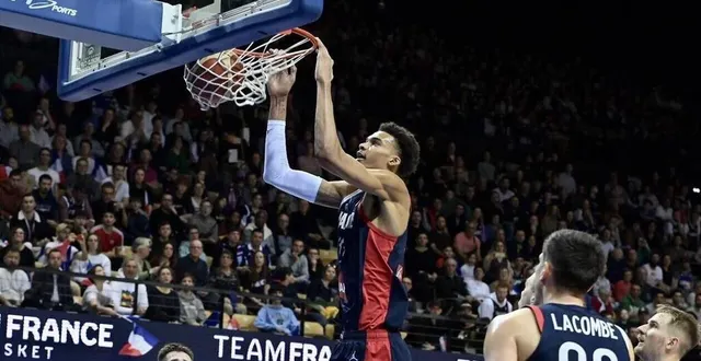photo  l’équipe de france de basket est attendue au mans en février 2026.  &copy;  sebastien aubinaud / ouest-france 