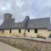 photo  l’église de valailles a été très endommagée lors de la soirée d’orages qui a sévi dans l’eure, mercredi 25 juin 2025. 