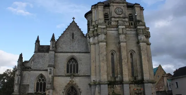 photo  l’église notre-dame de mortagne-au-perche (orne).  &copy;  archives ouest-france 