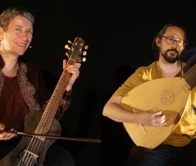 photo emmanuelle troy et hugo loud emmèneront vers un voyage musical en asie centrale.  ©  ar’khan