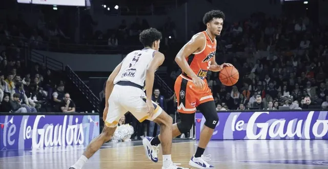photo  noah penda fait partie des français candidats à la draft nba 2025.  &copy;  archives dominique breugnot 