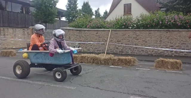 photo  la 3e édition de la course de caisses à savon se déroulera dimanche 13 juillet 2025, à loué, dans l’ouest de la sarthe.  &copy;  archives ouest-france 