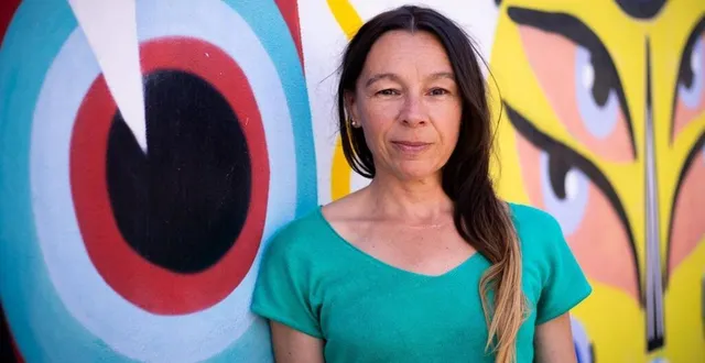 photo  sandrine rouault, comédienne intermittente du spectacle annonce la seconde édition du festival 34.  &copy;  ouest-france 