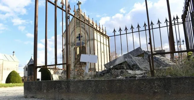 photo  la ville a effectué un recensement des concessions à l’abandon dans ses cimetières.  &copy;  archives le maine libre - yvon loué 