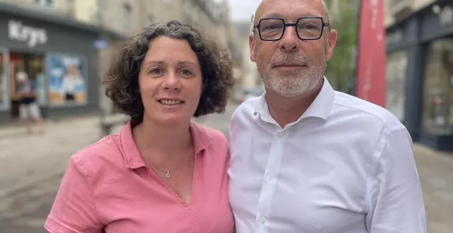 photo  sophie douvry, candidate aux municipales de 2026 à alençon, a reçu le soutien d’emmanuel darcissac, ex-maire d’alençon de 2017 à 2020.  &copy;  ouest-france 