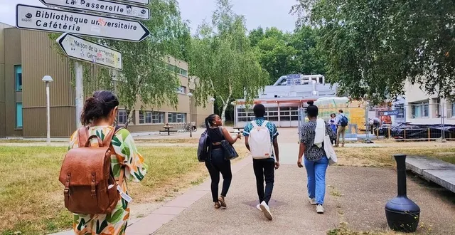 photo  l’université d’angers accueille 27 000 étudiants sur ses campus. l’année 2024-2025 a enregistré 753 nouveaux inscrits.  &copy;  ouest-france 