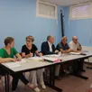 photo les administrateurs de l’association d’insertion pays d'auge pays d’argentan, lors de l’assemblée générale du 24 juin à trun.