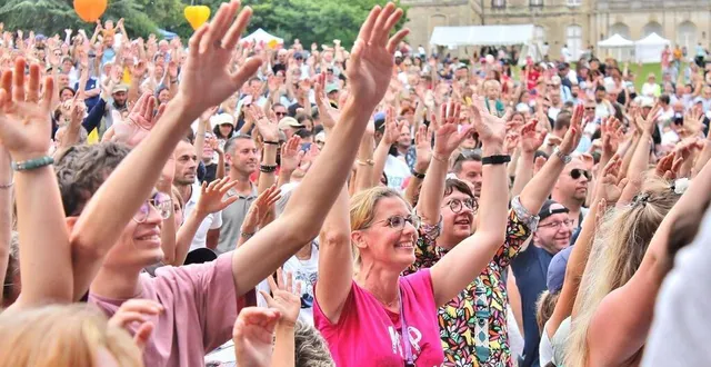 photo  en 2024, lors de la troisième édition de pop au parc, plus de 9 000 personnes avaient profité des animations dans le parc du château  &copy;  archives ouest-france 