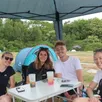 photo  les premiers festivaliers se sont installés au camping en début d’après-midi. 