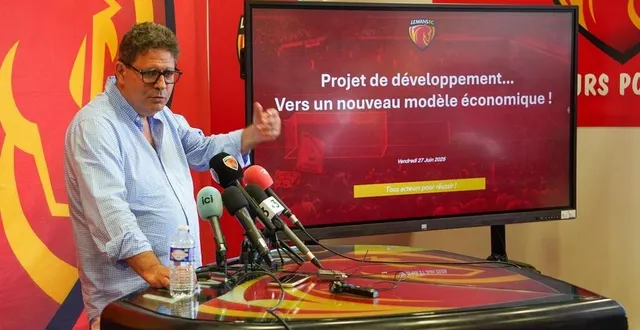 photo  thierry gomez, en conférence de presse, hier.  &copy;  arnaud despelchain 