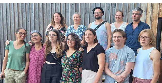 photo  les membres du bureau du coc natation.  &copy;  le maine libre 