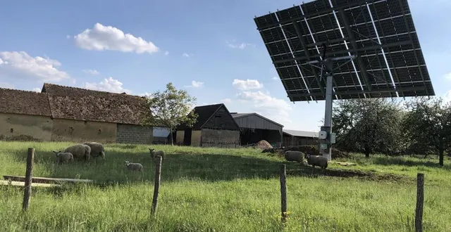 photo  la multiplication des panneaux photovoltaïques fait partie des axes.  &copy;  le maine libre 