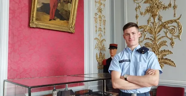 photo  prix d’honneur 2025, marin bouchard se destine à une carrière d’officier dans l’armée de terre, au terme de trois ans d’études au prytanée national militaire.  &copy;  ouest-france 