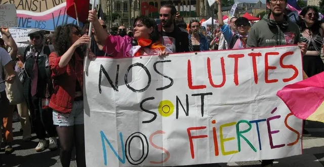photo  au mans, la pride s’élancera samedi 5 juillet 2025 de la place des jacobins vers 15 h 15.  &copy;  archives le maine libre 