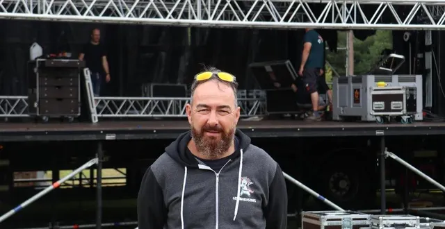 photo  yohann riallot, coprésident de l’association mafio’zik, organisatrice du festival des bichoiseries.  &copy;  ouest-france 