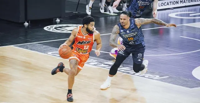 photo  trevor hudgins restera au mans sarthe basket pour la saison 2025-2026.  &copy;  dominique breugnot/ouest-france 