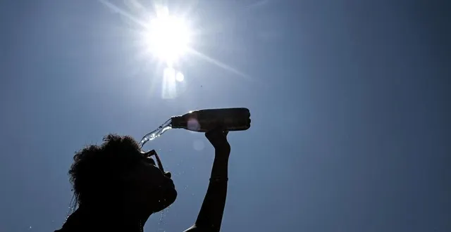 photo  le maine-et-loire se trouve en vigilance orange canicule.  &copy;  martin roche/ouest-france 