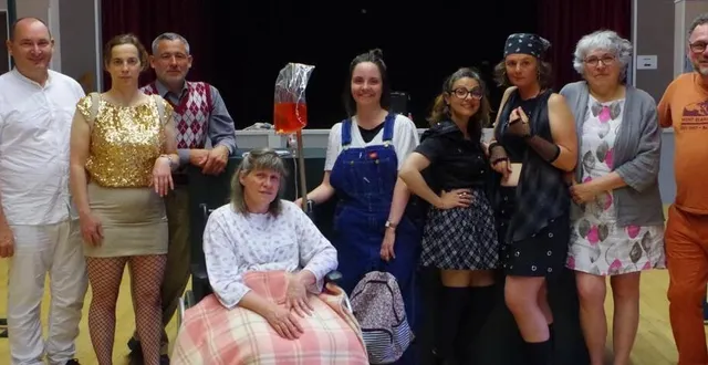 photo  dernières répétitions avant le grand jour, mercredi 2 juillet.  &copy;  le maine libre 