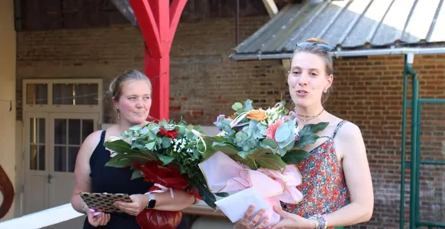 photo  de gauche à droite : amandine duguey et emmanuelle levaltier.  &copy;  ouest-france 