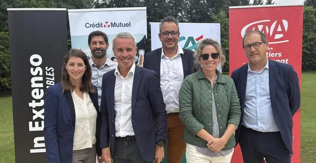 photo  l’équipe organisatrice de ces rencontres de la transmission d’entreprises.  &copy;  ouest-france 