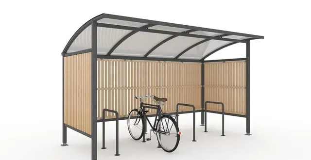 photo  au total, soixante places de stationnements sécurisés seront réparties entre six communes volontaires. une partie en abris vélos ouverts, l’autre en abris vélos fermés (photo d’illustration).  &copy;  transmise par la ccvha 