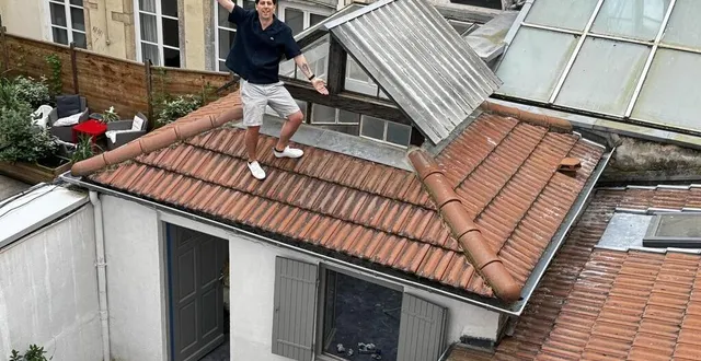 photo  ancien professionnel du jeu vidéo, camille thouvenin rénove seul ce qui serait la plus petite maison de lyon (rhône), un logement de 17 m² qui lui vaut une notoriété croissante sur les réseaux sociaux.  &copy;  camille thouvenin 