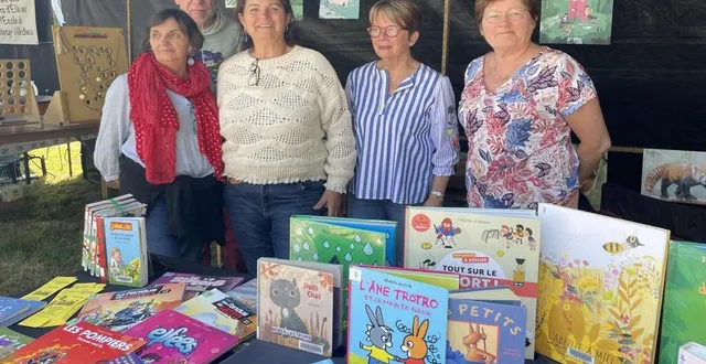 photo  l’équipe de bénévoles de la bibliothèque est mobilisée cet été.  &copy;  le maine libre 