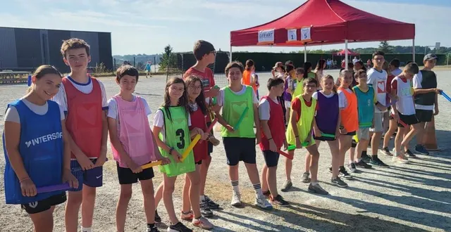 photo  les élèves de notre-dame se sont relayés pour la bonne cause.  &copy;  document remis 