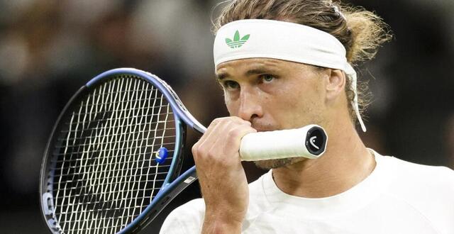 photo alexander zverev a exprimé son mal-être, après sa défaite face à arthur rinderknech. © frank molter / dpa picture-alliance via afp