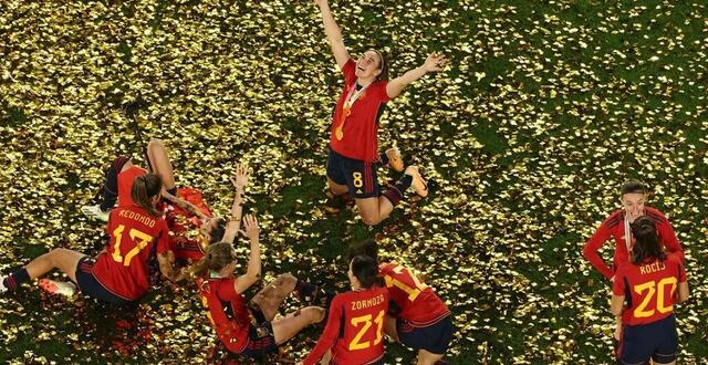 photo en 2023, l’espagne a été sacrée championne du monde pour la première fois de son histoire. © afp