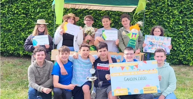 photo  les collégiens mini-entrepreneurs ont créé des objets en matériaux recyclables qu’ils ont vendus.  &copy;  ouest-france 