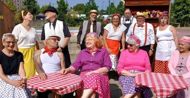 photo  la compagnie du métronome est prête à animer les quartiers de la ville.  &copy;  le maine libre 