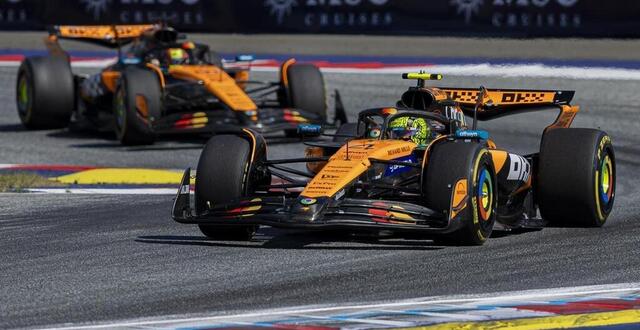 photo mclaren devrait encore être aux avant-postes ce week-end à silverstone. © robert szaniszlo / afp
